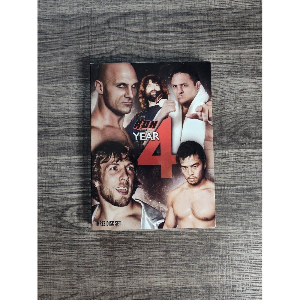 Brand New Sealed ROH Year 4 DVD NEW, SEALED Ring Of Honor